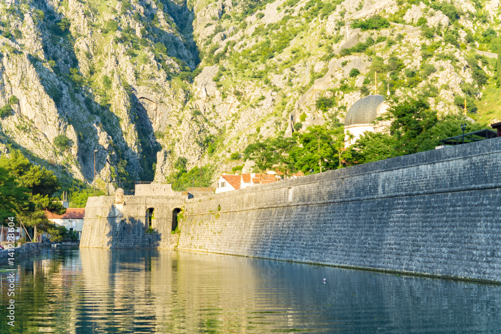 Fototapeta premium fortress in Kotor, Montenegro