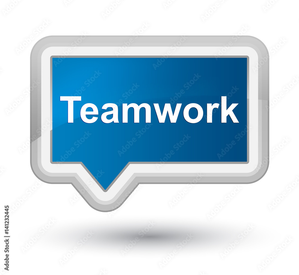 Teamwork prime blue banner button Teamwork prime blue banner button
