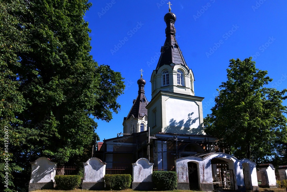Orthodox church in Trakai, Lithuania