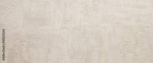 Dark Wall With Dirty White Grey Scratched Plaster Horizontal Background. Old Brickwall With Peel Dirty White Stucco Texture. Retro Vintage Wreck Wall Wallpaper. Decay Rough Abstract Banner Surface. © tirachard