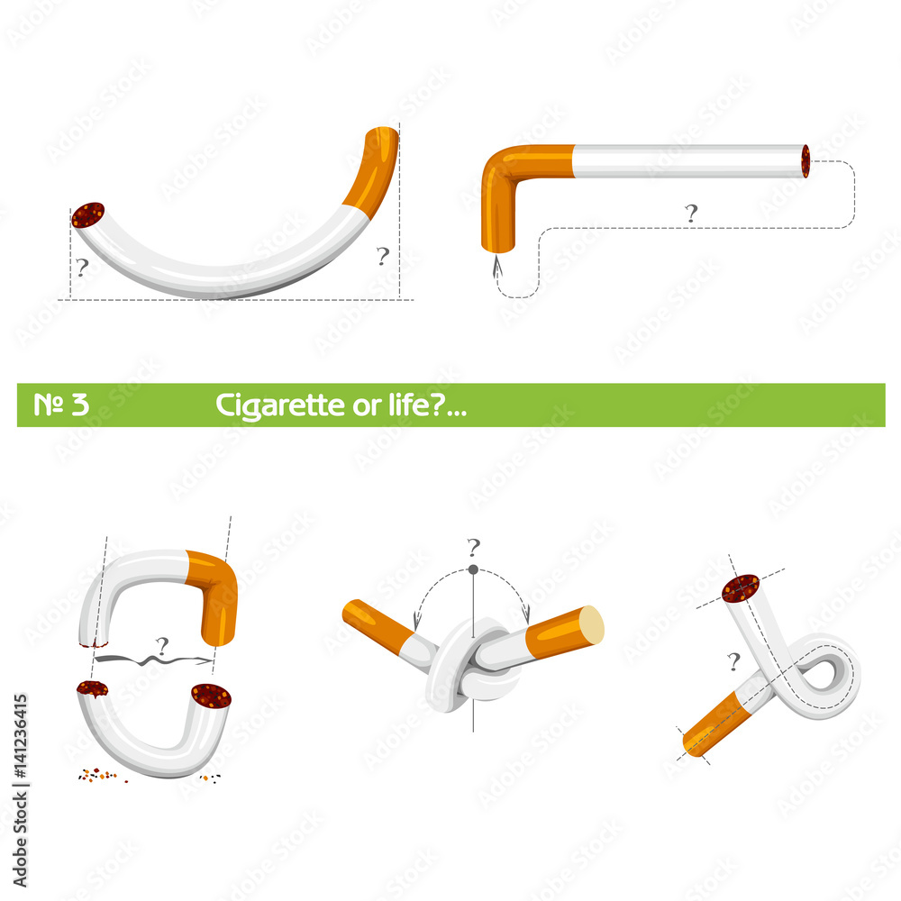 cigarette in various poses for tobacco control №3 cigarette in various poses for tobacco control №3