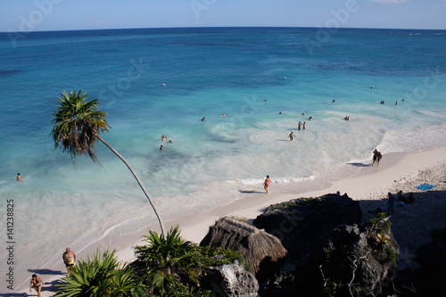 Tulum Beach Yucatan Mexico