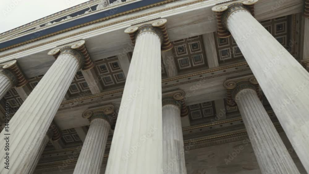 Landmark of the Modern Academy of Athens alsoknown as Plato's or