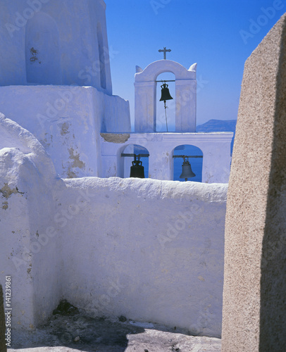Glockenturm auf Santorin
