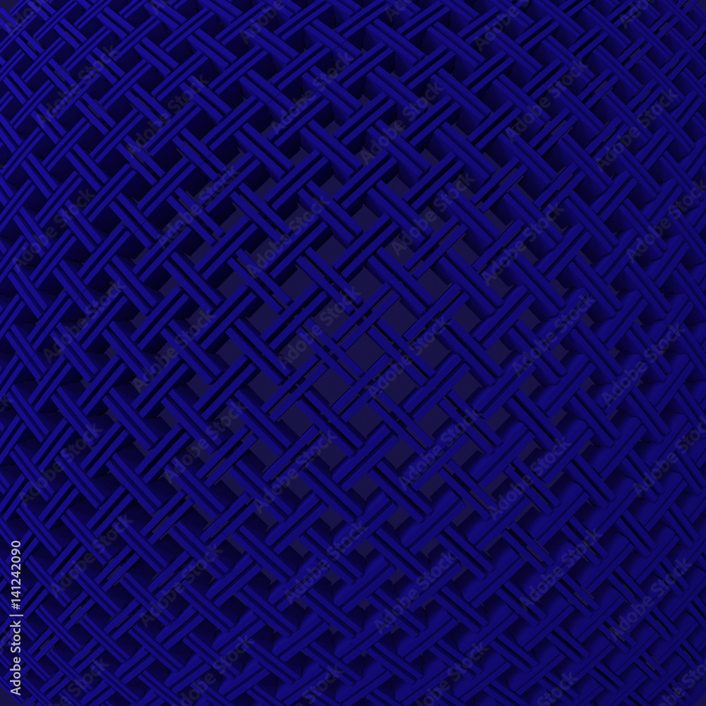 3d render, 3d render, abstract geometric background consisting of intersecting double lines. Spherical projection. 3d render, 3d render, abstract geometric background consisting of intersecting double lines. Spherical projection.