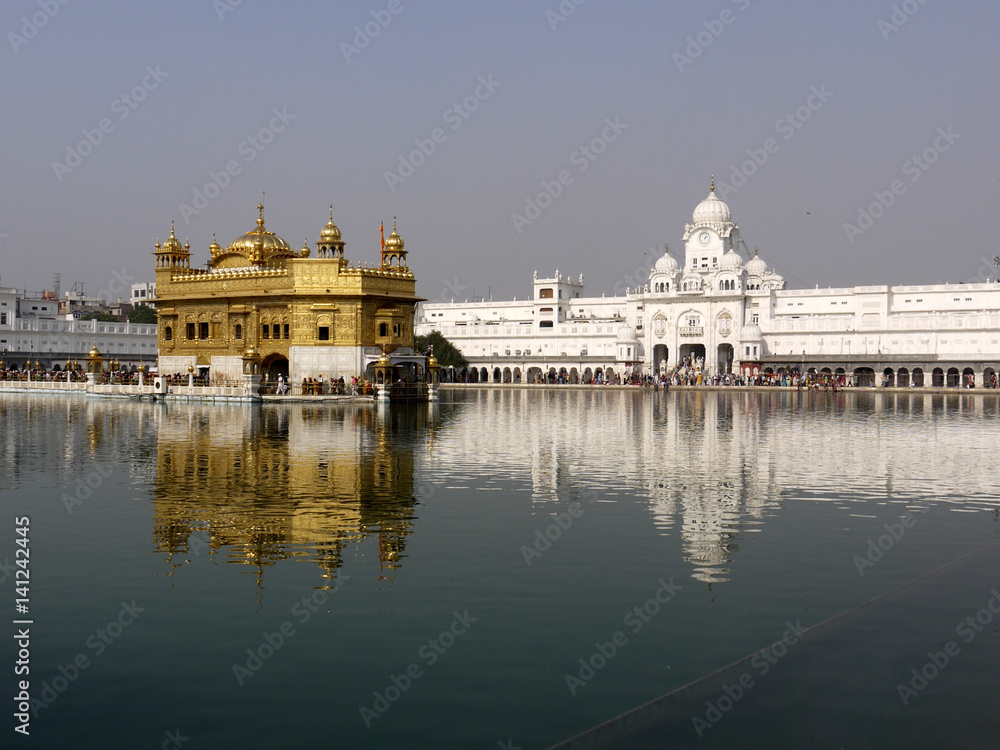 Mid afternoon at the Golden Temple, Amritsart