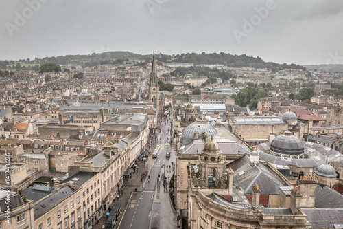 Town of Bath in England