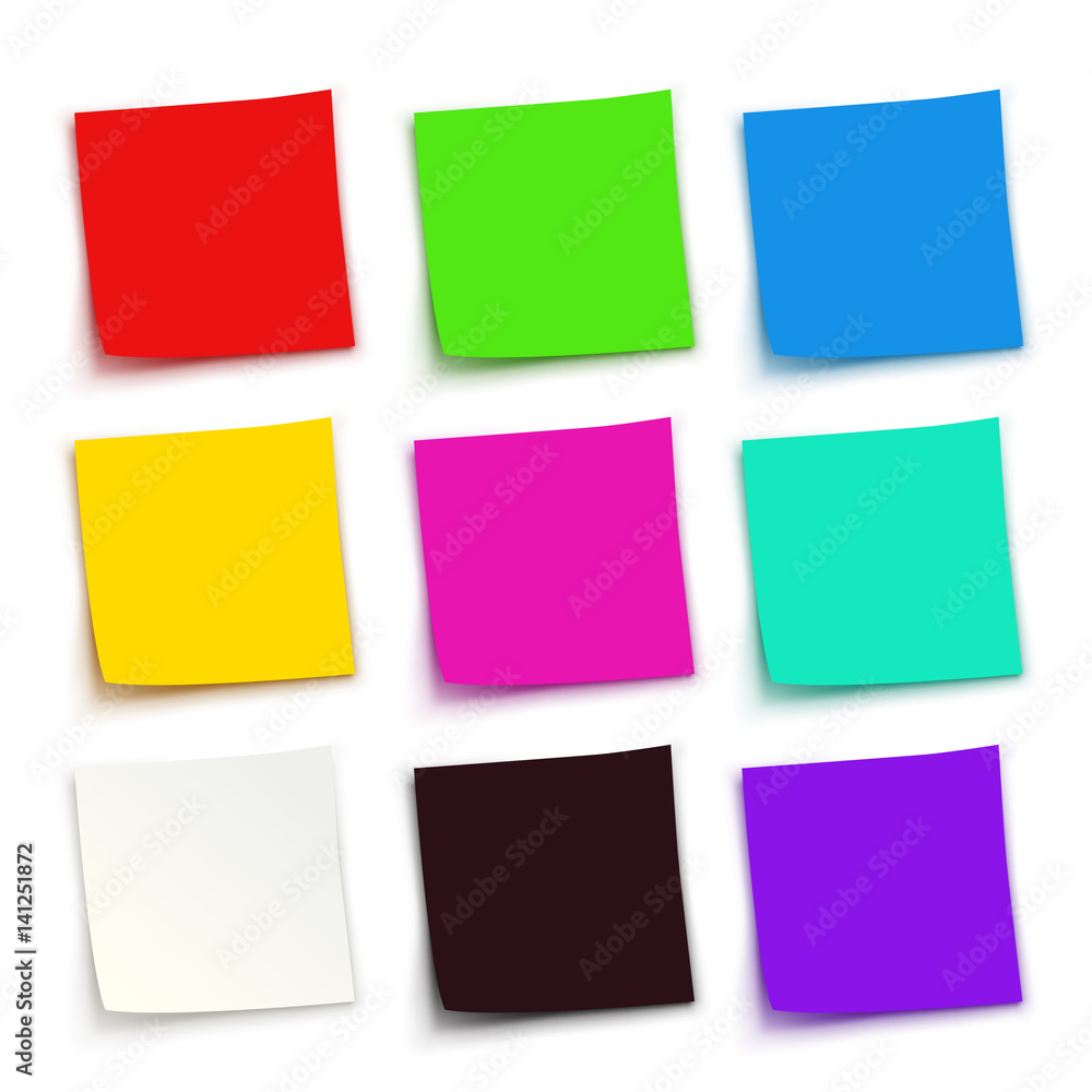 colored papers set colored papers set