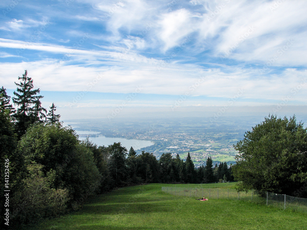 Fototapeta premium View from a mountain