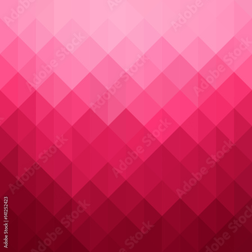 Abstract geometric pattern. Pink triangles background. Vector illustration eps 10.