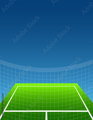 abstract sport background tennis. vector