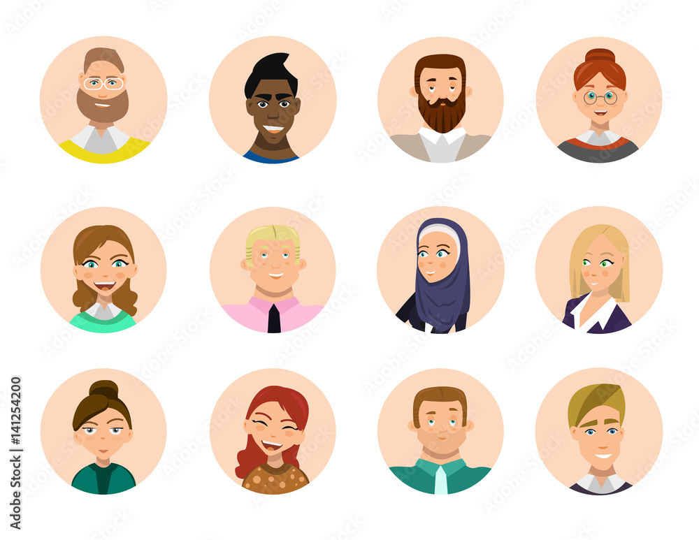 People avatars collection People avatars collection