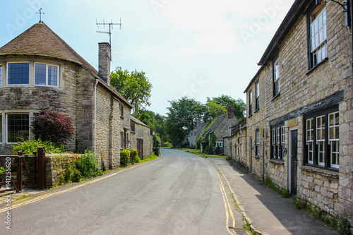 Medieval english village street