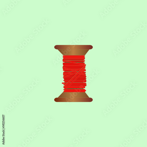 thread, red