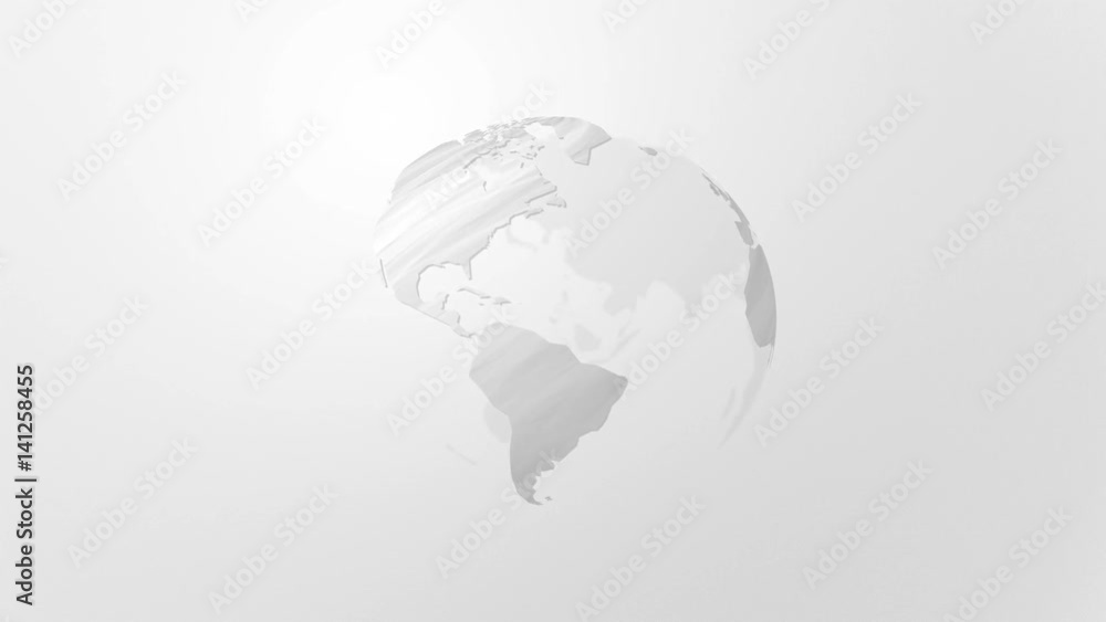 earth map abstract rotating loop earth map abstract rotating loop