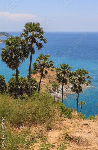 Beautiful view point of Promthep cape at Phuket, Thailand
