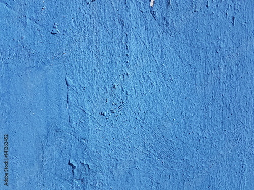 blue textured wall abstract background