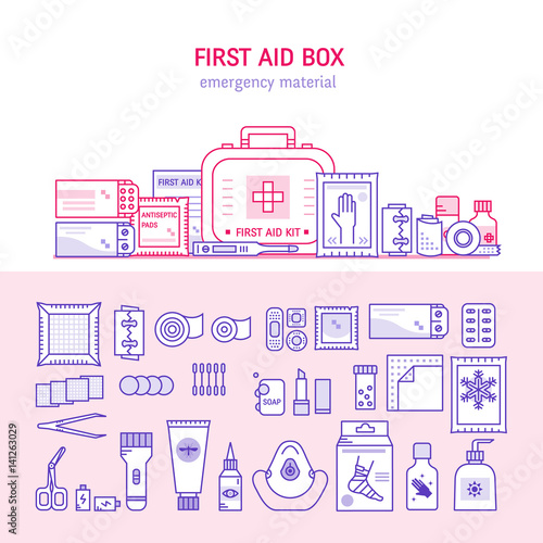First aid box