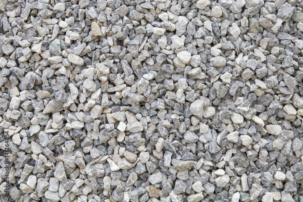Fototapeta premium Crushed stone construction materials.