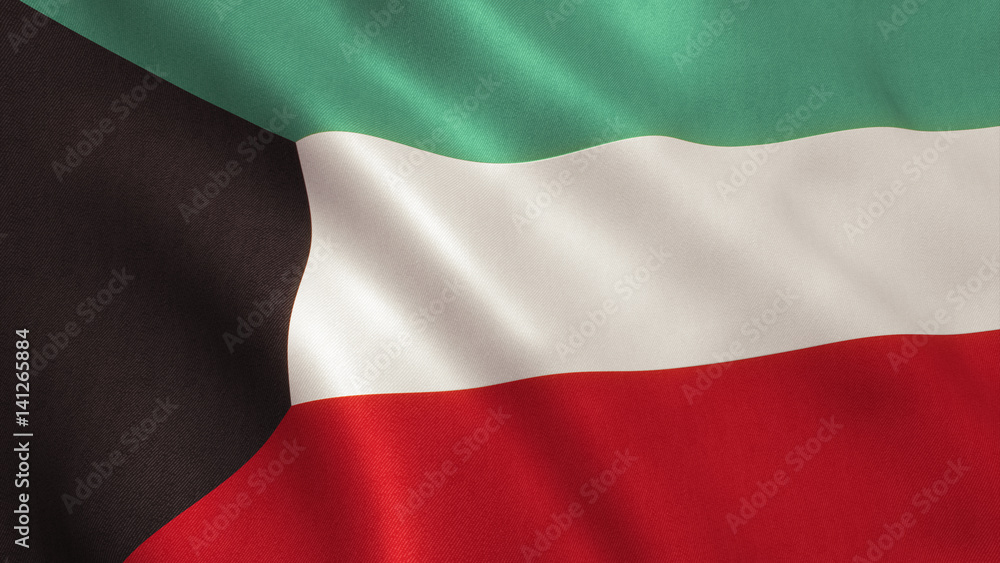 Kuwait Flag Kuwait Flag