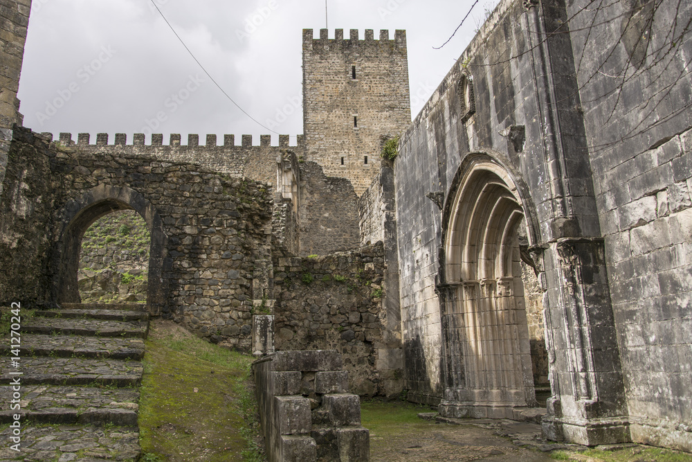 Castle Leiria in Portugal