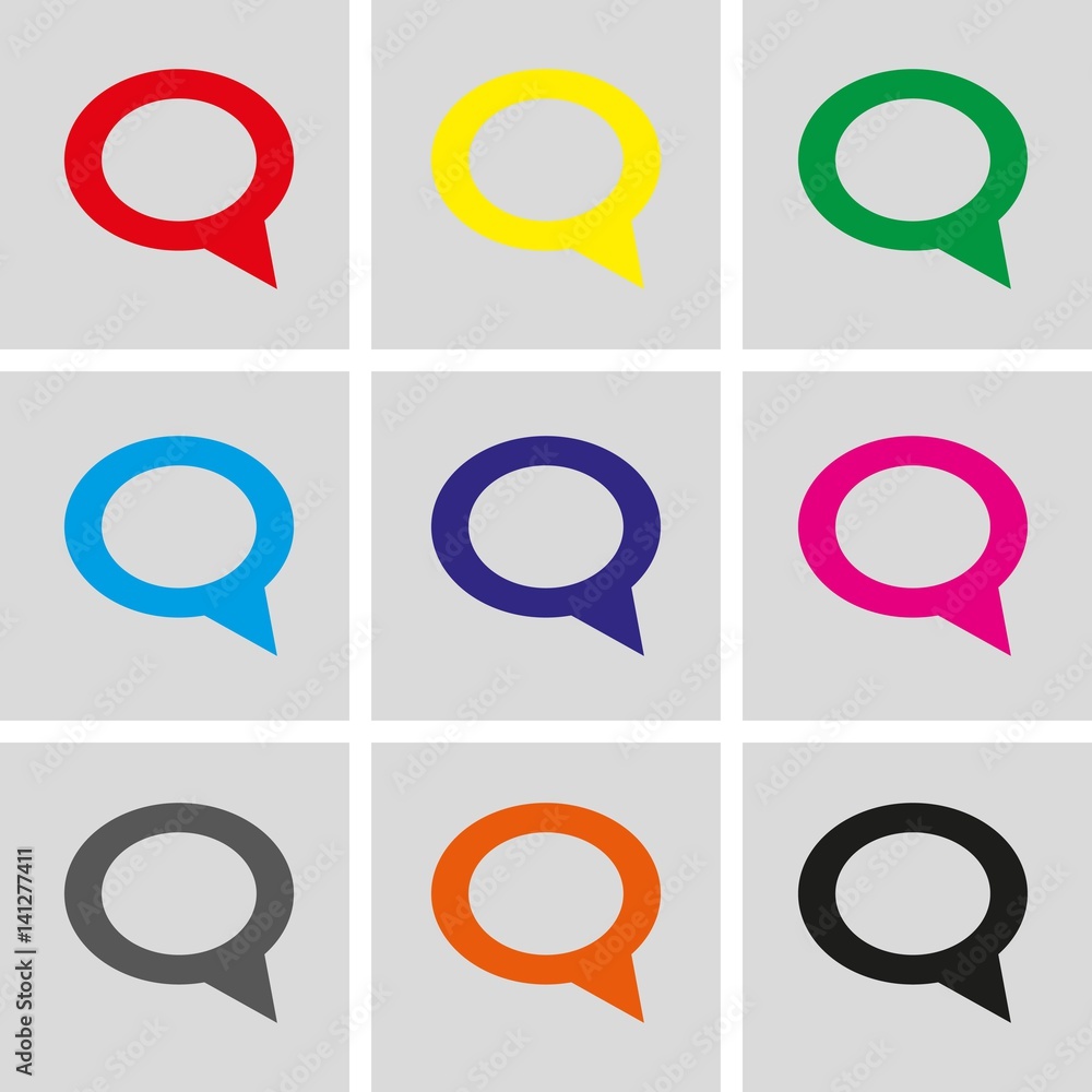 comment icon stock vector illustration flat design comment icon stock vector illustration flat design