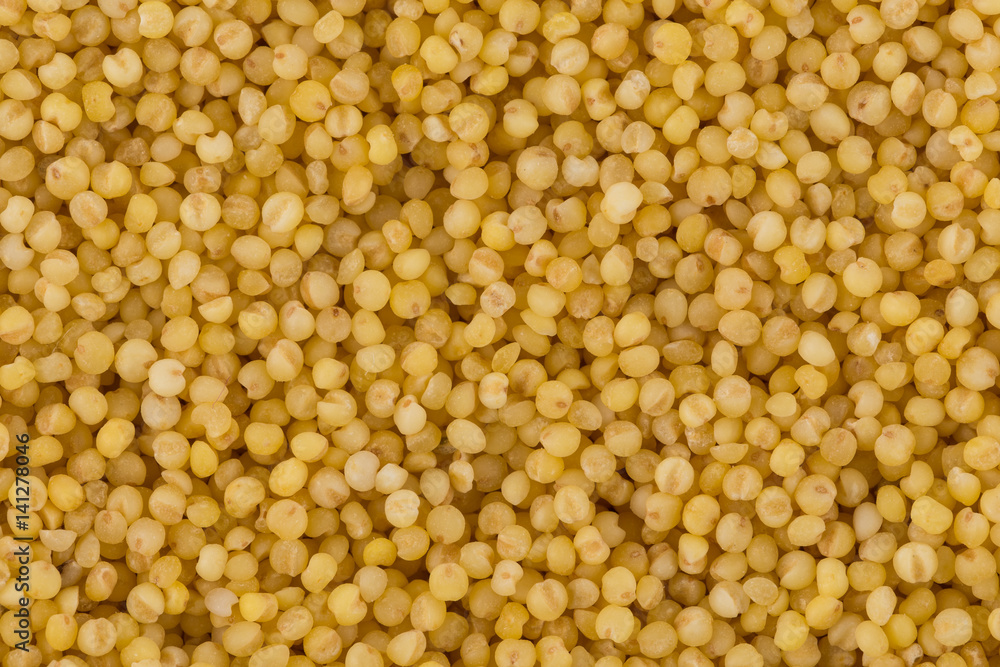 Dry millet closeup Dry millet closeup