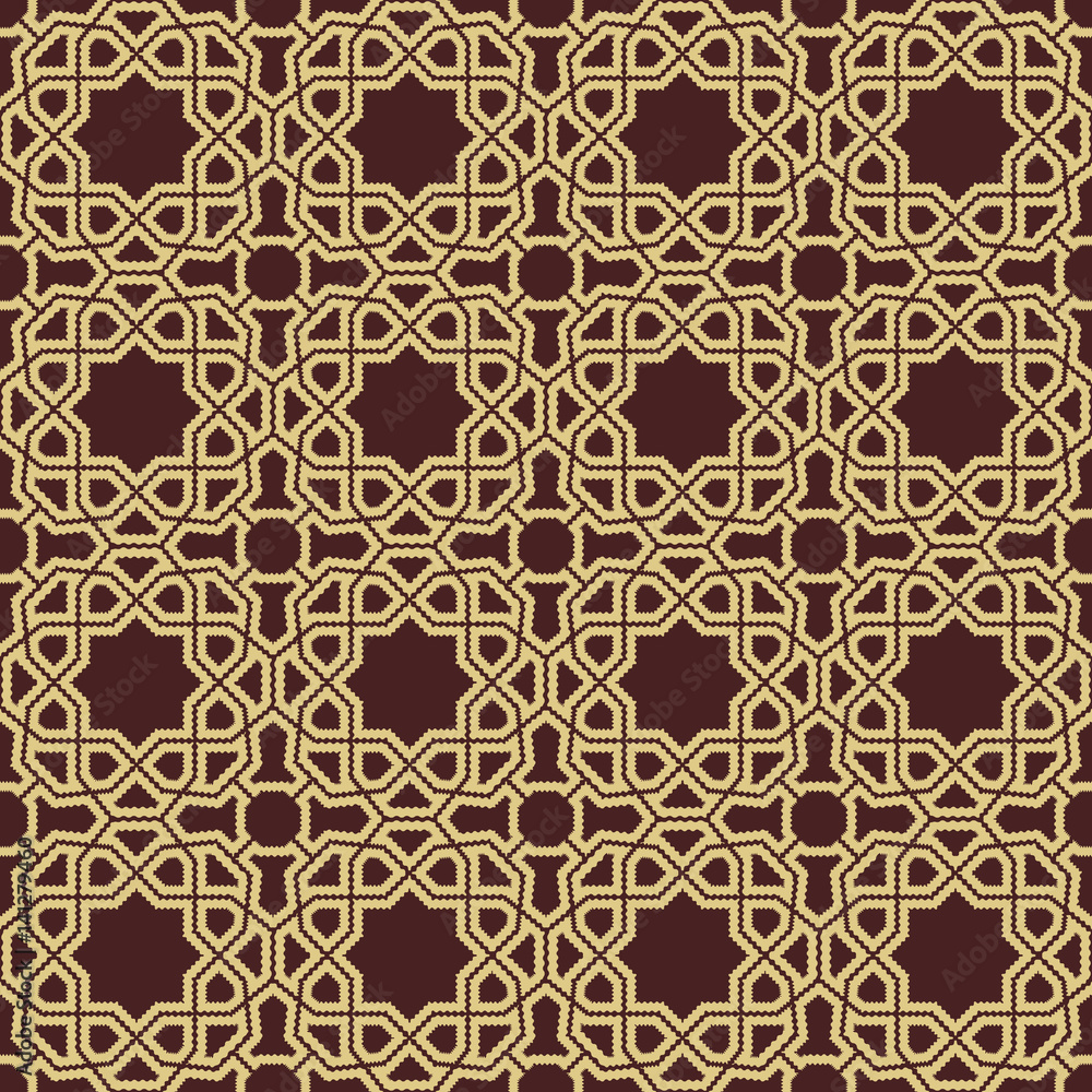 Seamless background for your designs. Modern vector golden ornament. Geometric abstract pattern Seamless background for your designs. Modern vector golden ornament. Geometric abstract pattern