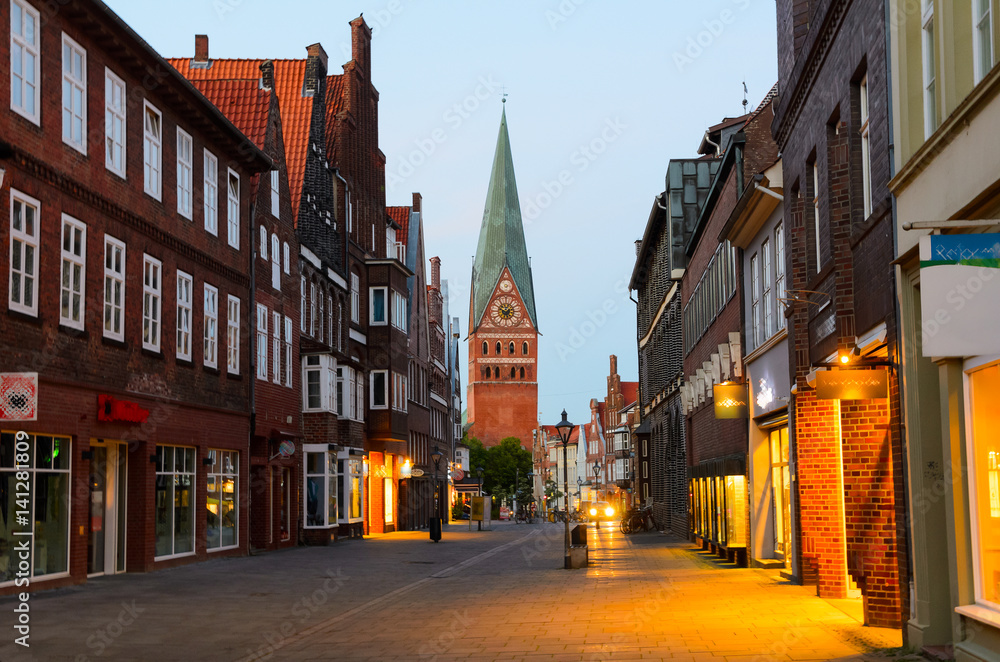 street view of Luneburg, Germany