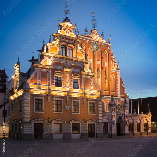 House of the Blackheads is a building situated in the old town of Riga, Latvia.