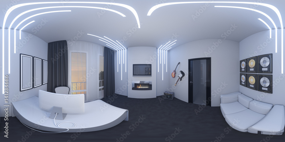 3D 360 Panorama - Dubai3DDesignsUAE - 3D Interior Rendering