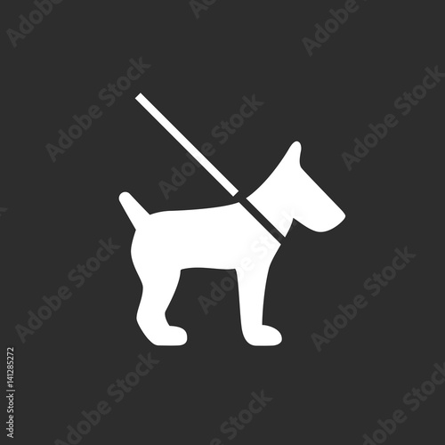 Dog vector icon