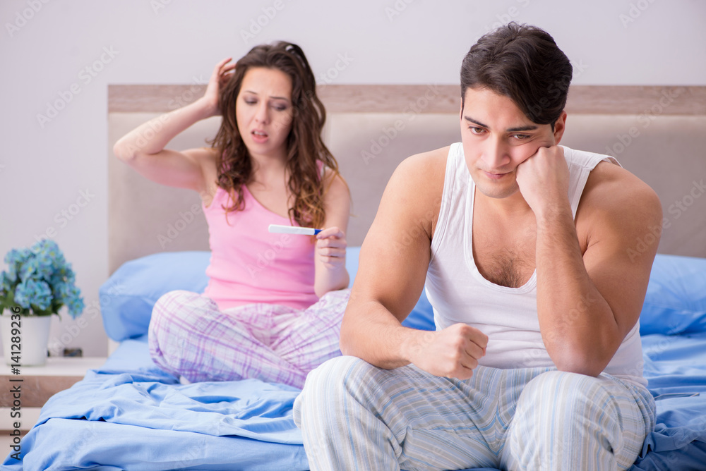 Man husband upset about pregnancy test results Man husband upset about pregnancy test results