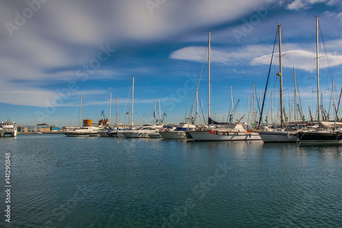 Yacht club of Castellon in Valencia (Spain). November 2007