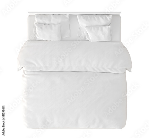 Fotografie Queen size double bed