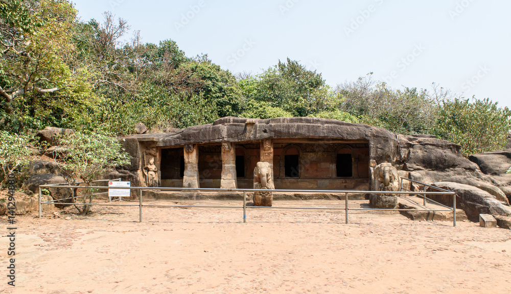 Fototapeta premium udayagiri khandagiri caves