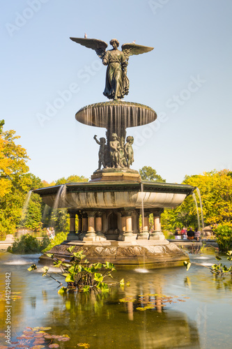 Angel of the Waters statue at Bethesda Terrace