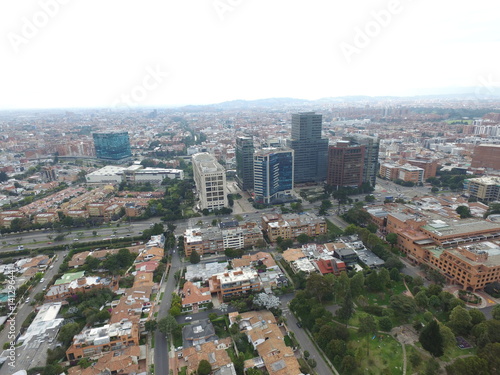 Bogotá, Usaquen, Santa Ana desde él aires  © Jose