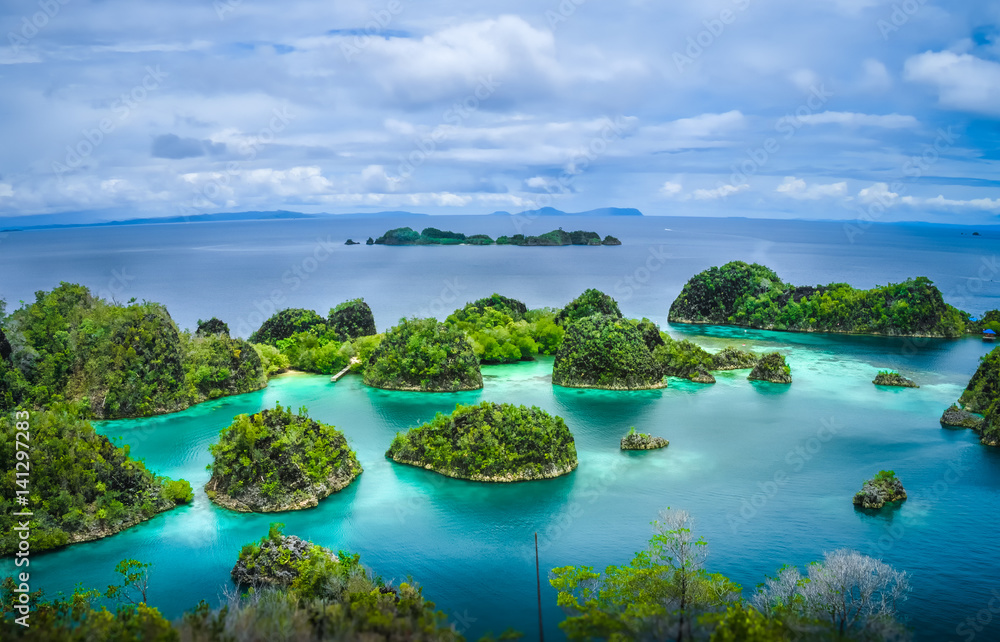 Pianemo Islands, Raja Ampat, West Papua, Indonesia