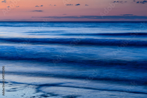 Twilight on Mundsley Beach photo