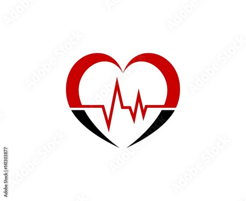 Medical heart logo