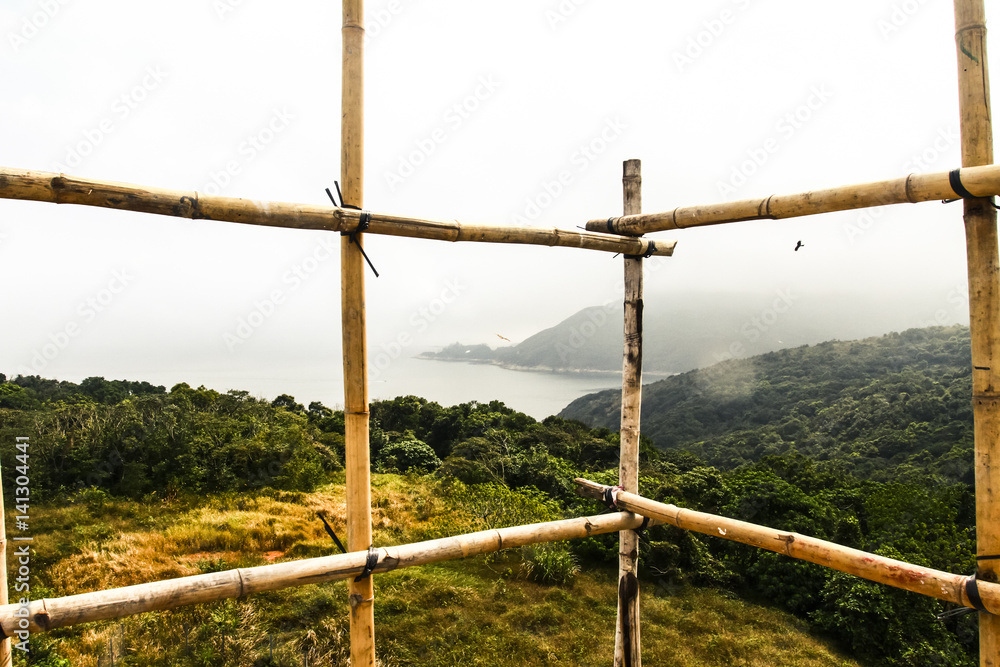 Bamboo scaffolding Bamboo scaffolding