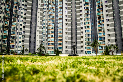 Photography Large apartment building