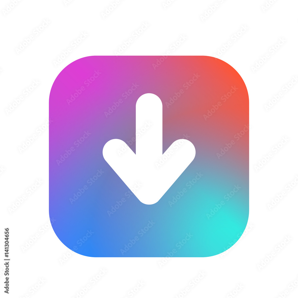 Modern App Button Modern App Button
