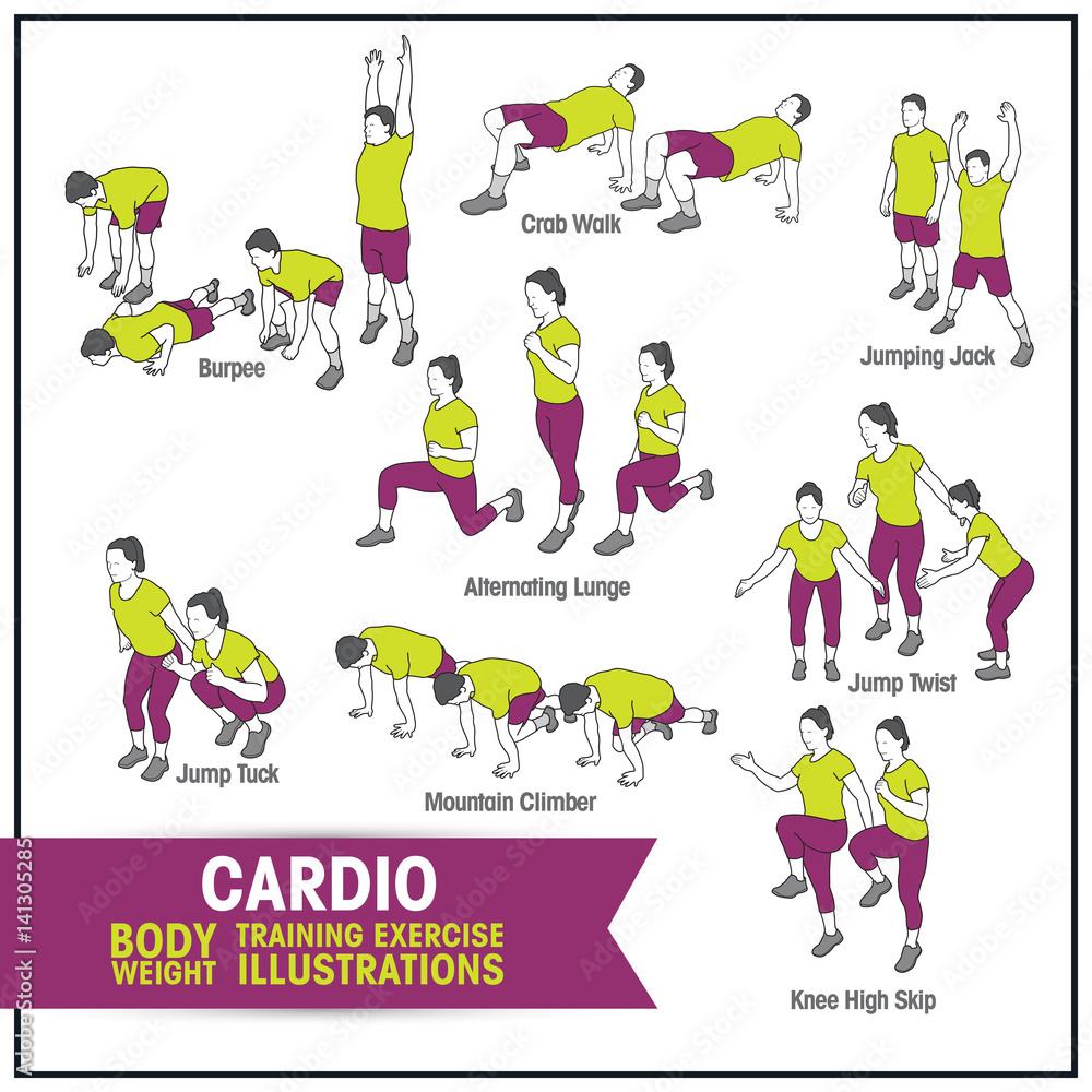 Cardio and bodyweight training cheap