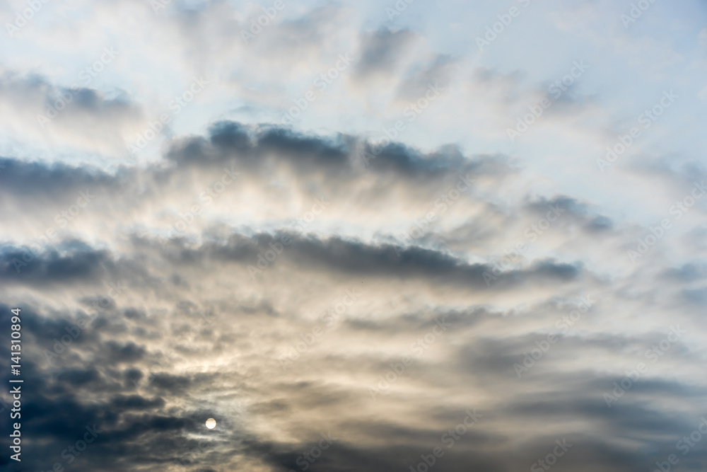 The rising sun, sky, cloud, , sunshine abstract, background