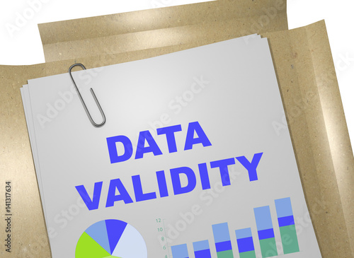 Data Validity concept photo