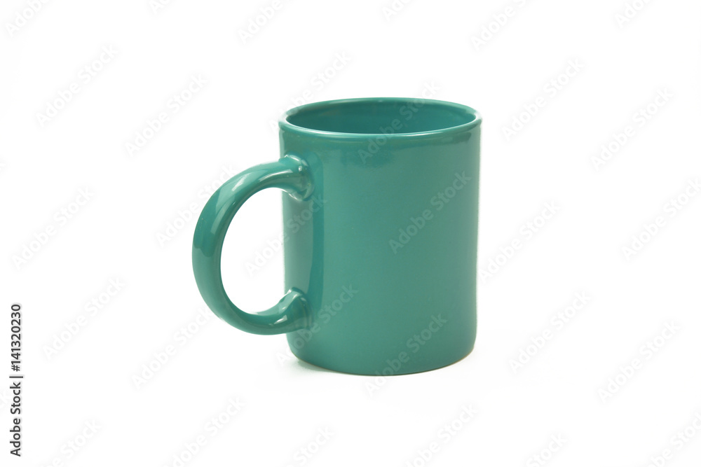 Isolated empty cup for tea and coffee Isolated empty cup for tea and coffee