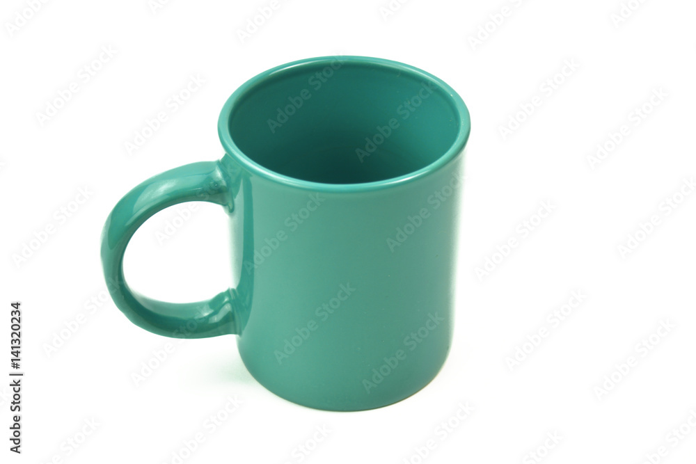 Isolated empty cup for tea and coffee Isolated empty cup for tea and coffee