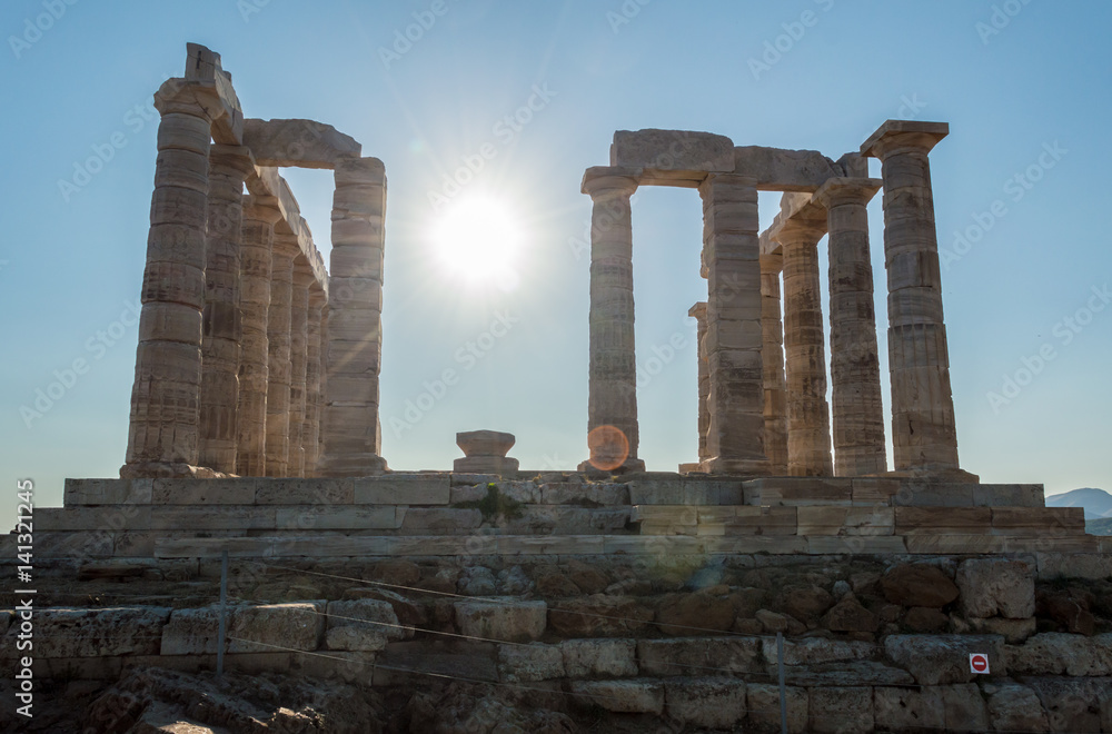 Ruins of the Temple of Poseidon